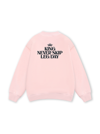 King Never Skip Leg Day Sweater