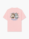 Áo Thun Relaxed Fit Angry Luv Cat Couple