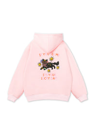 Lucky day cat Hoodie