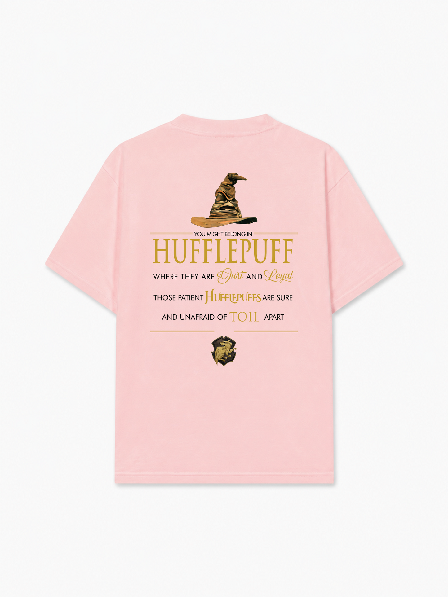 Áo Thun Relaxed Fit Hufflepuff Chosen