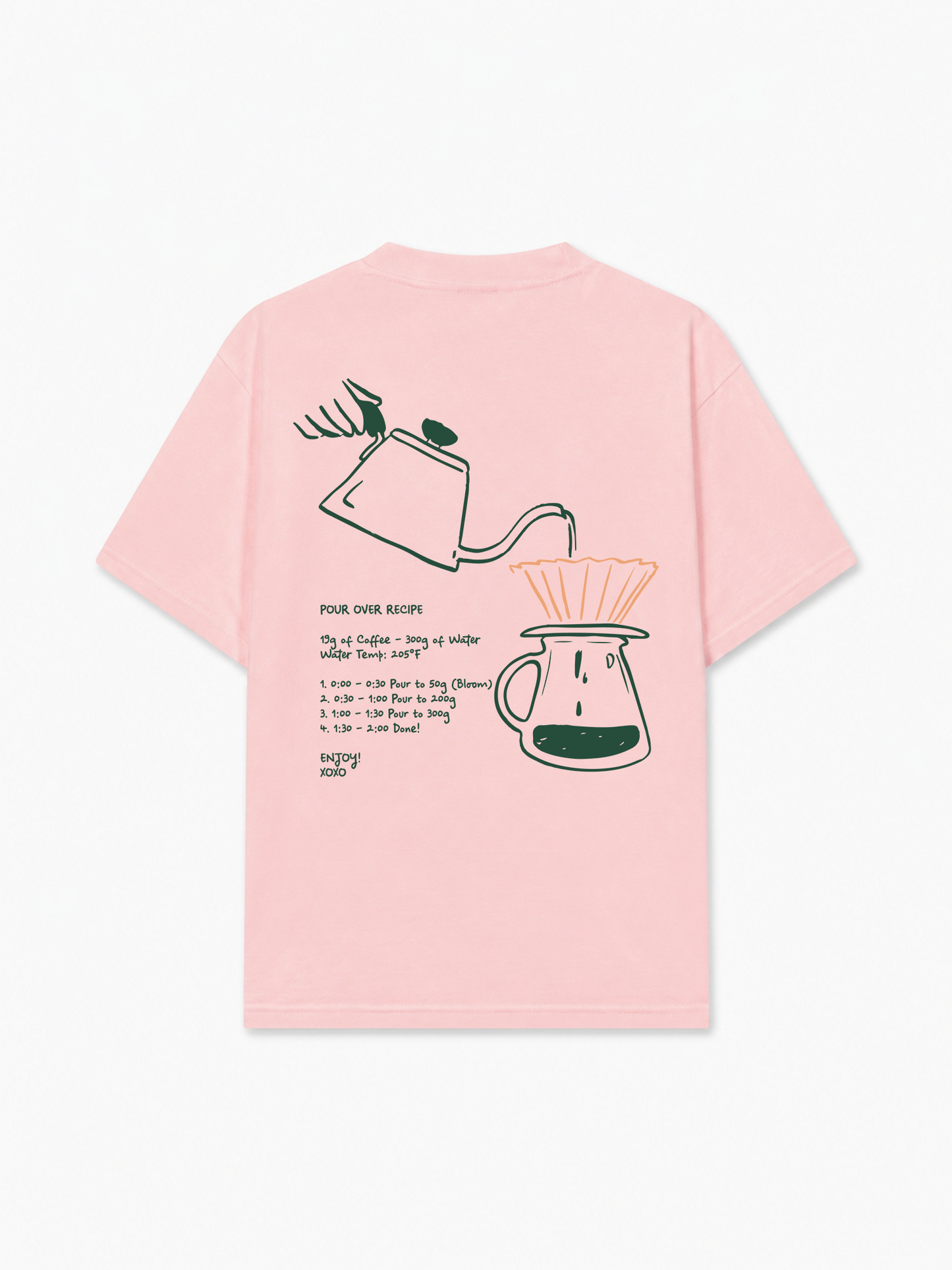 Áo Thun Relaxed Fit Pour Over Recipe
