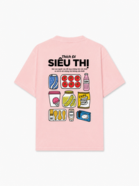Áo Thun Relaxed Fit Thích Đi Siêu Thị