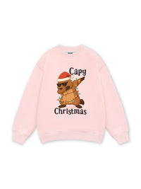 Capy Christmas Dab  Sweater