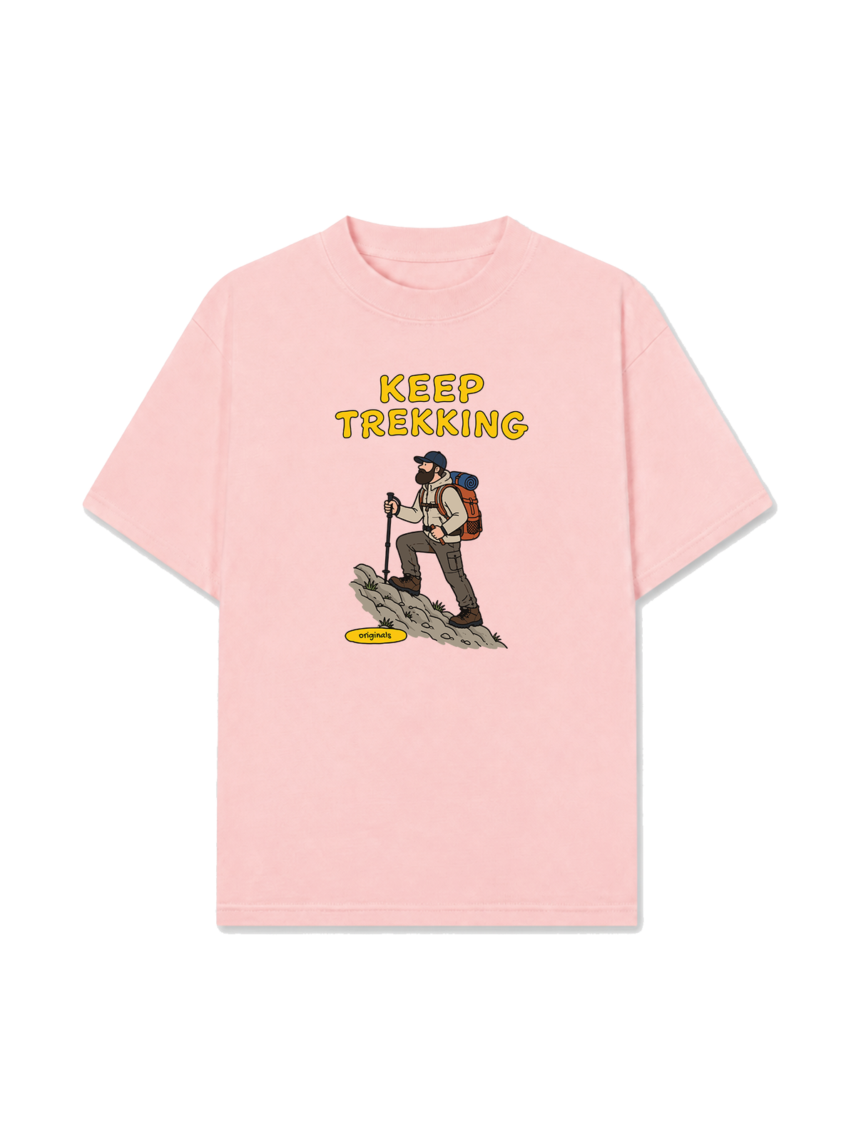 Áo Thun Relaxed Fit Keep Trekking