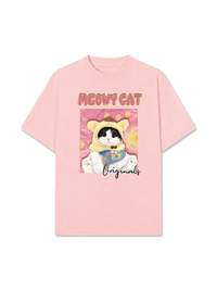 Áo Thun Relaxed Fit Meowy Cat Vicent