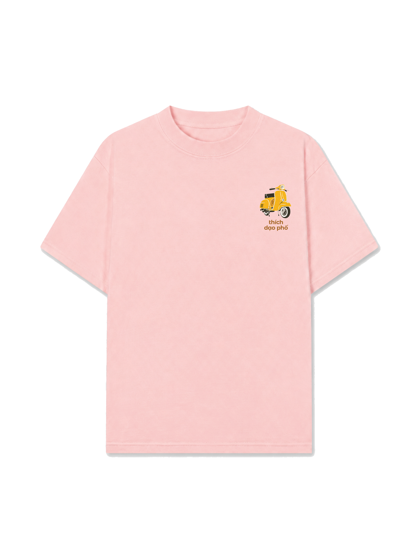Áo Thun Relaxed Fit Thích Dạo Phố Yellow