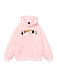 Cat Line Up Hoodie