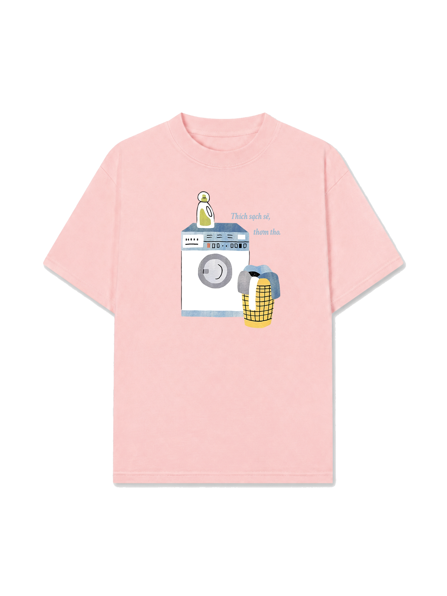 Áo Thun Relaxed Fit Thích Sạch Sẽ Thơm Tho