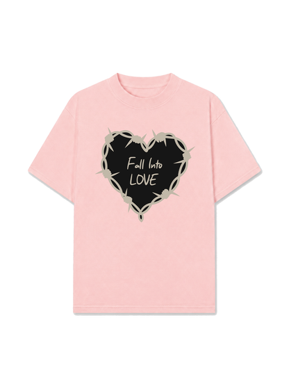 Áo Thun Relaxed Fit Fall Into Love