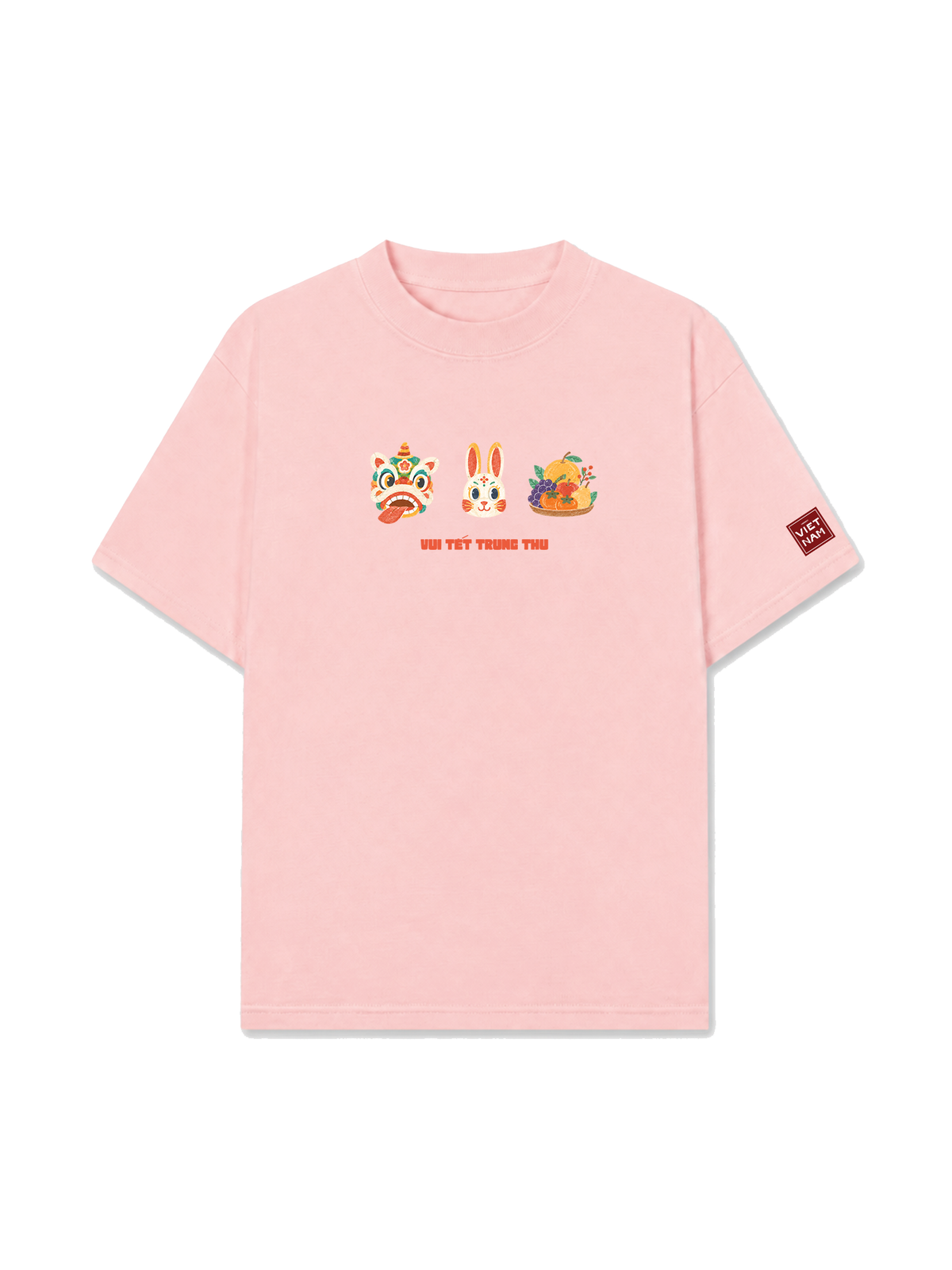 Áo Thun Relaxed Fit Vui Tết Trung Thu