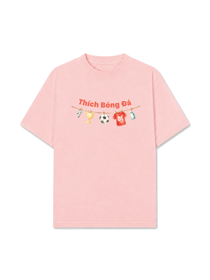 Áo Thun Relaxed Fit Thích Bóng Đá