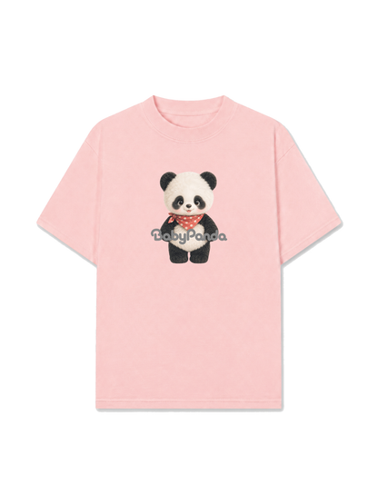 Áo Thun Relaxed Fit Baby Panda