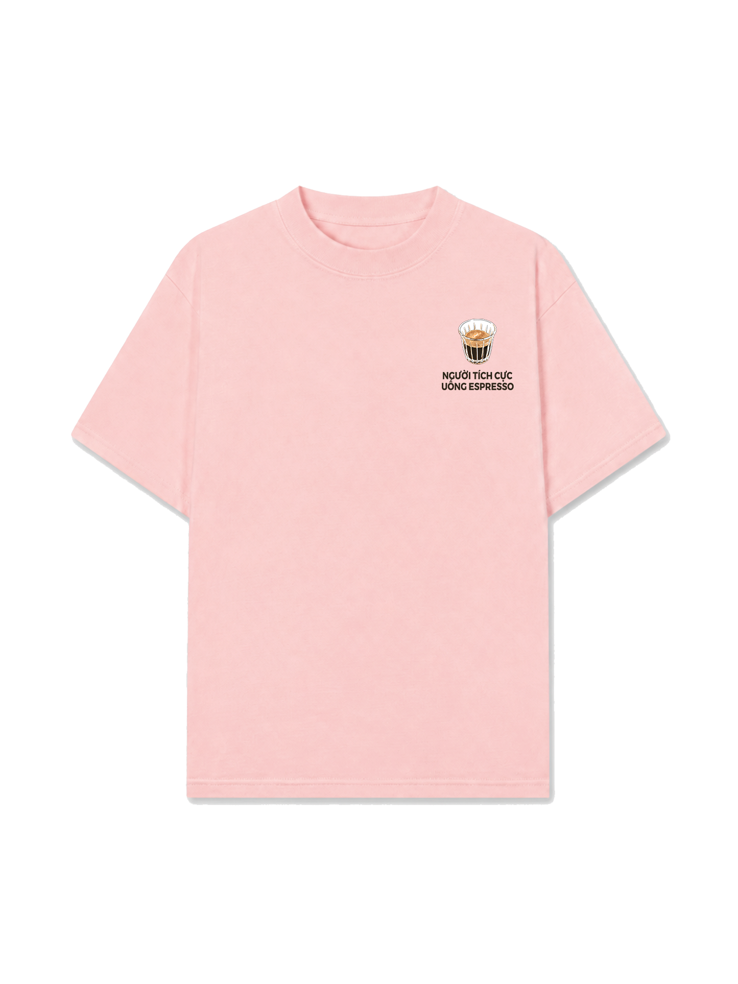 Áo Thun Relaxed Fit Người Tích Cực Uống Espresso 2