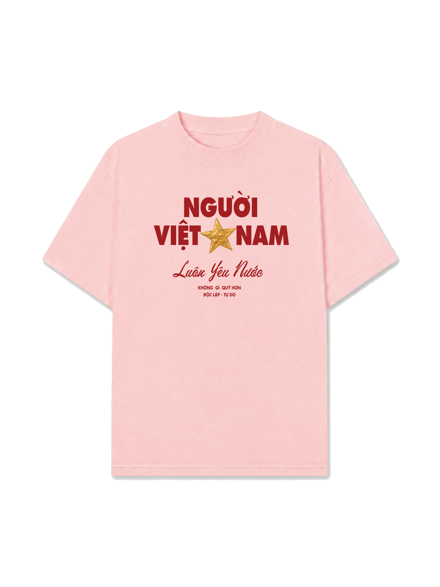 Áo Thun Relaxed Fit Người Việt Nam - Luôn Yêu Nước