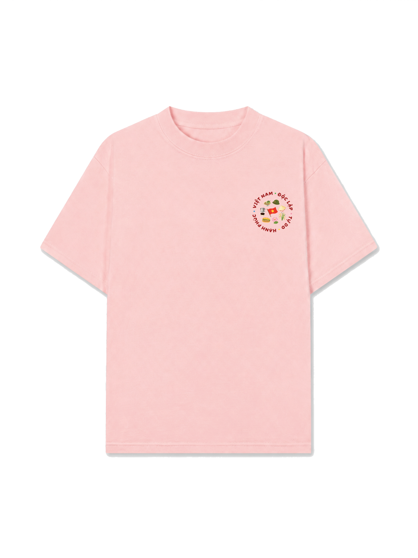 Áo Thun Relaxed Fit Độc Lập Tự Do Hạnh Phúc