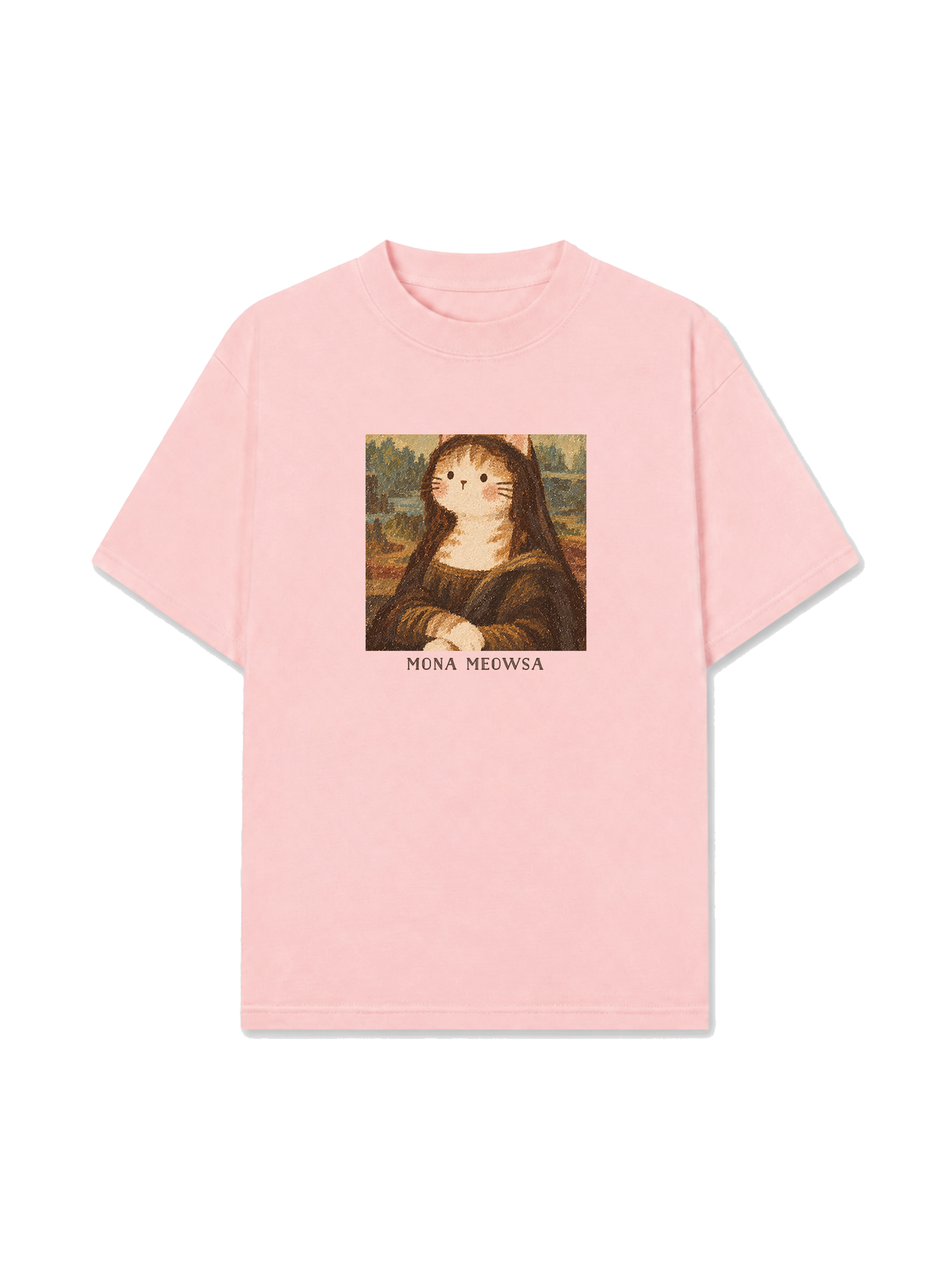 Áo Thun Relaxed Fit Mona Meowsa