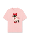 Áo Thun Relaxed Fit Working O'ttreats Red Meow