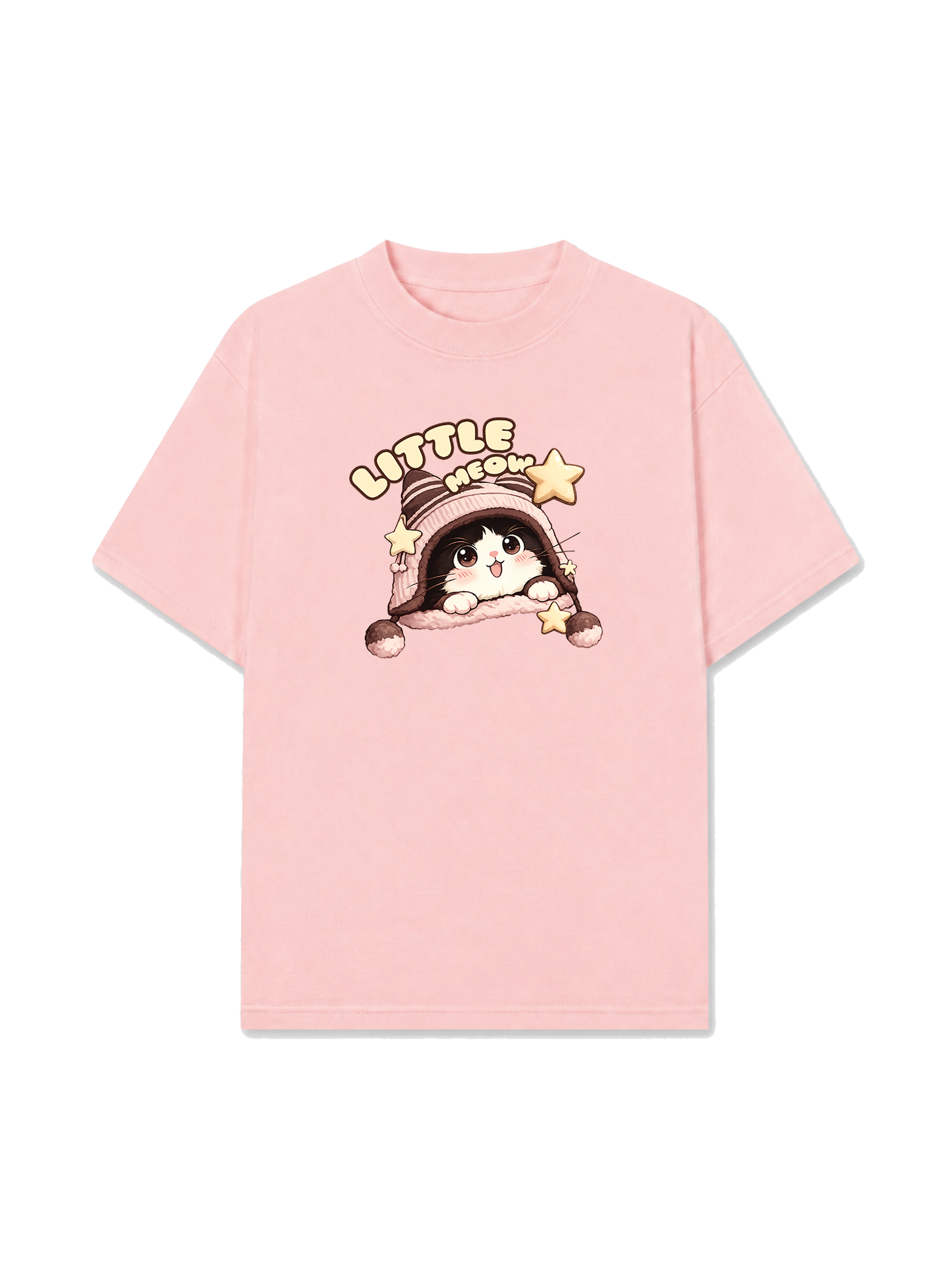 Áo Thun Relaxed Fit Little Meow