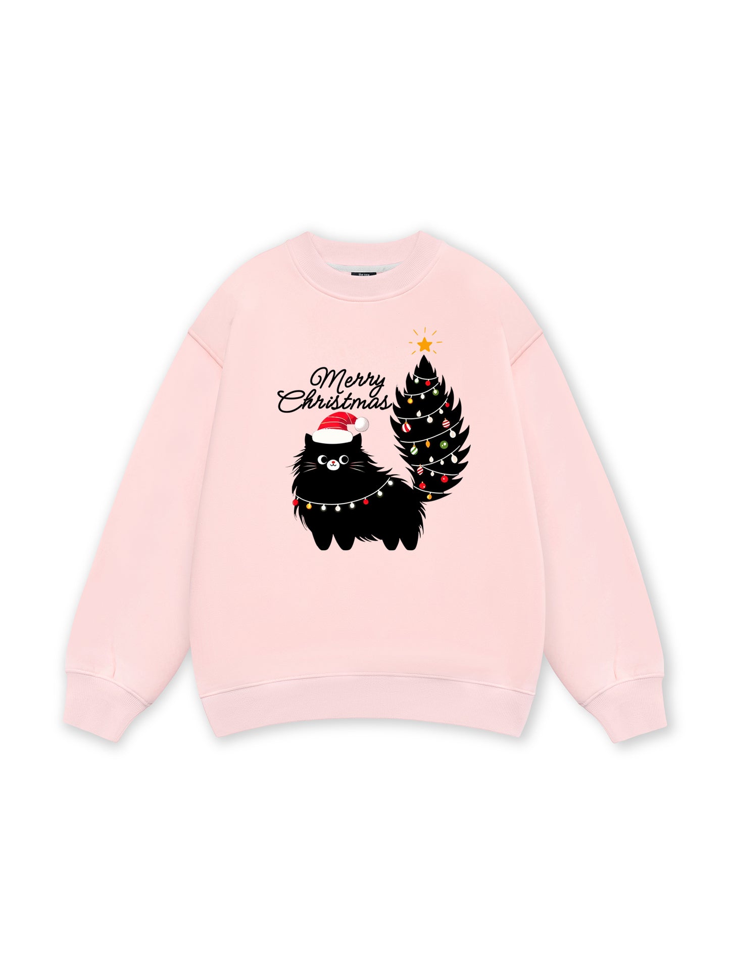 Black Kitty Christmas Sweater