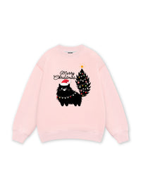 Black Kitty Christmas Sweater