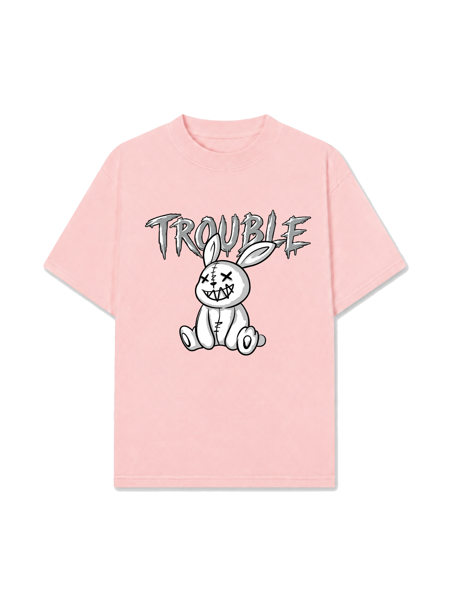 Áo Thun Relaxed Fit Trouble