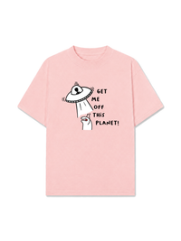 Áo Thun Relaxed Fit Get Me Off