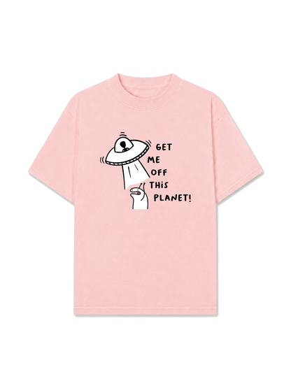 Áo Thun Relaxed Fit Get Me Off