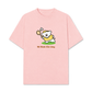 Áo Thun Relaxed Fit Mê Đánh Cầu Lông