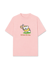 Áo Thun Relaxed Fit Mê Đánh Cầu Lông