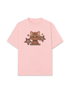 Áo Thun Relaxed Fit Brown Cat