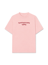 Áo Thun Relaxed Fit Người Bình Thường