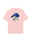 Áo Thun Relaxed Fit Puppy With Blue Hat
