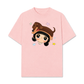 Áo Thun Relaxed Fit  Cute Girl With Dachshund