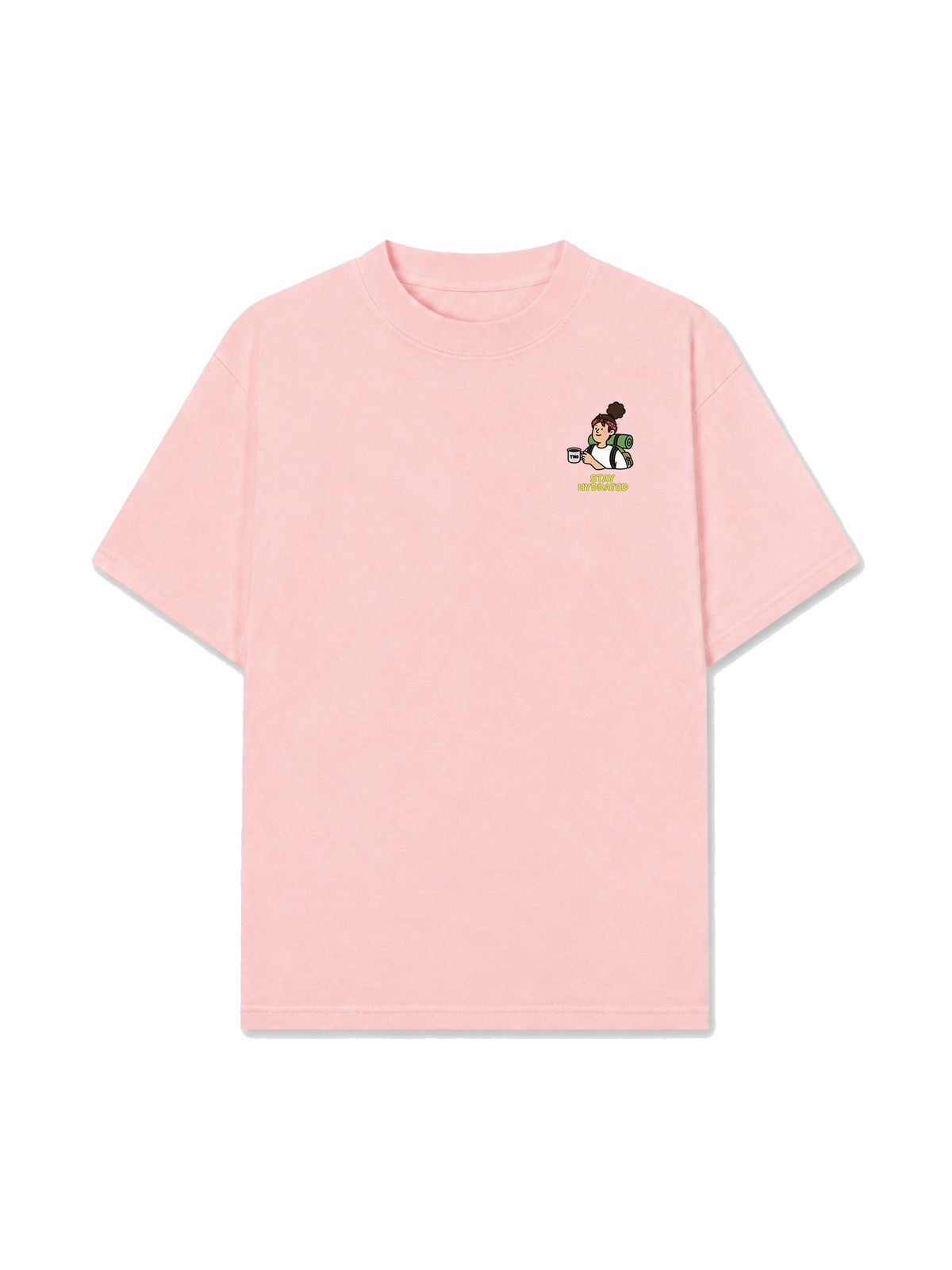 Áo Thun Relaxed Fit Stay Hydrated For Girl