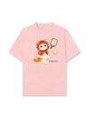 Áo Thun Relaxed Fit Pickleball Girl Meow
