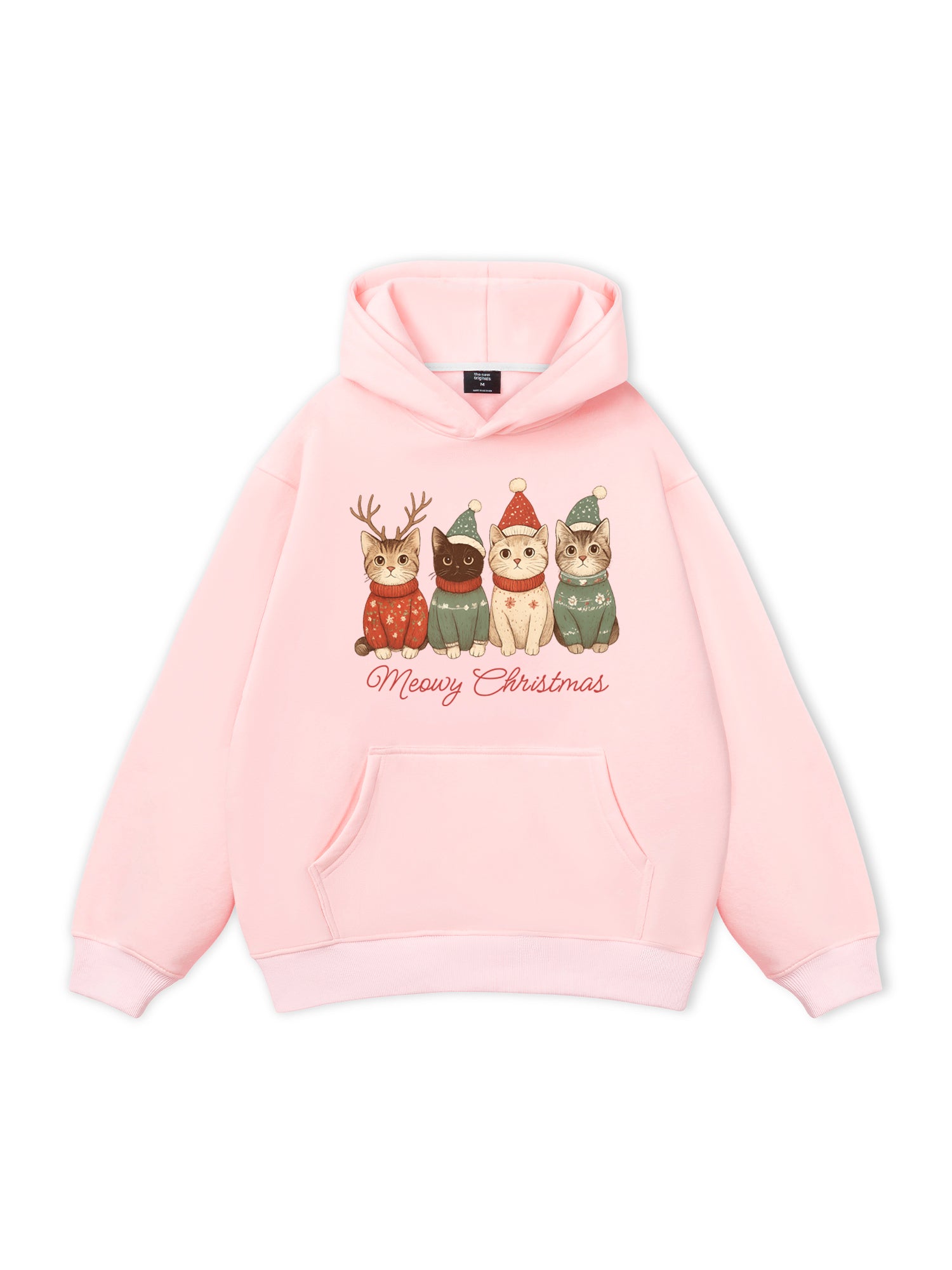 Meowy Christmas Hoodie
