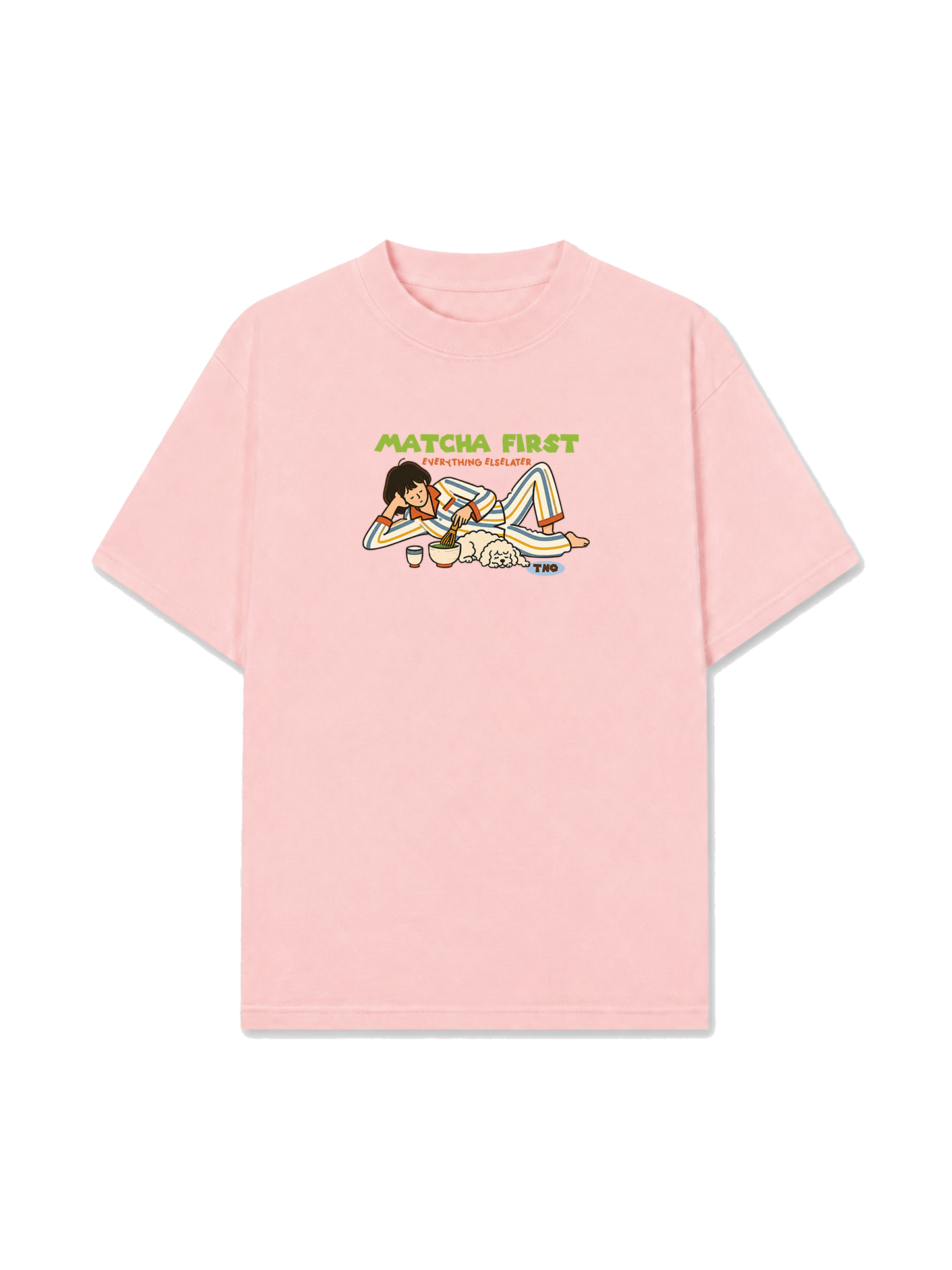 Áo Thun Relaxed Fit Matcha First