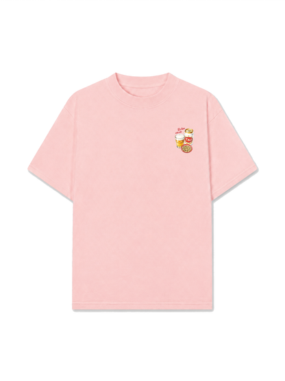 Áo Thun Relaxed Fit Đi Làm Vài Cốc