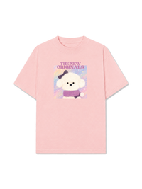 Áo Thun Relaxed Fit Purple Puppy