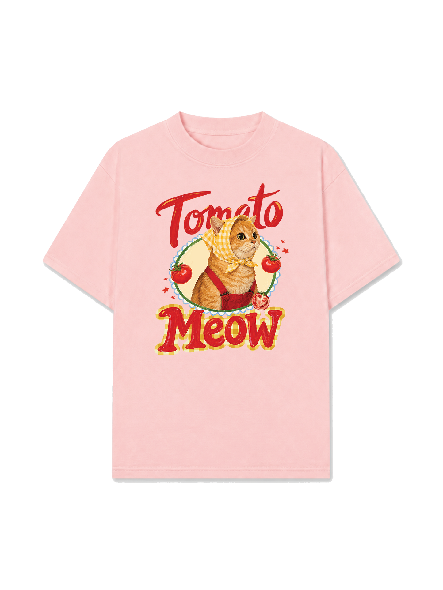Áo Thun Relaxed Fit Tomato Meow