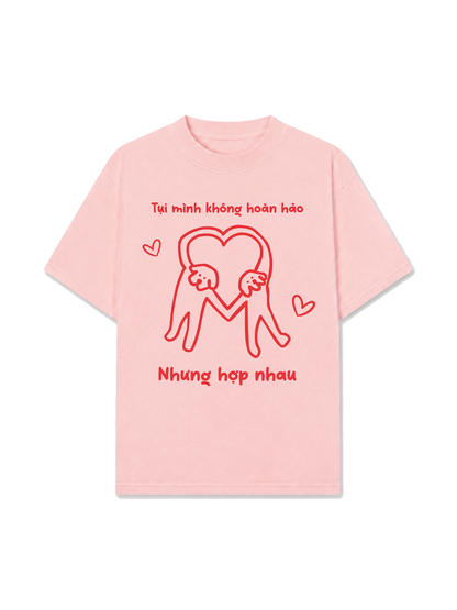 Áo Thun Relaxed Fit Hợp Nhau