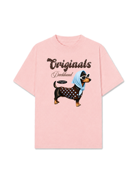 Áo Thun Relaxed Fit Polka Tiffany Dachhund