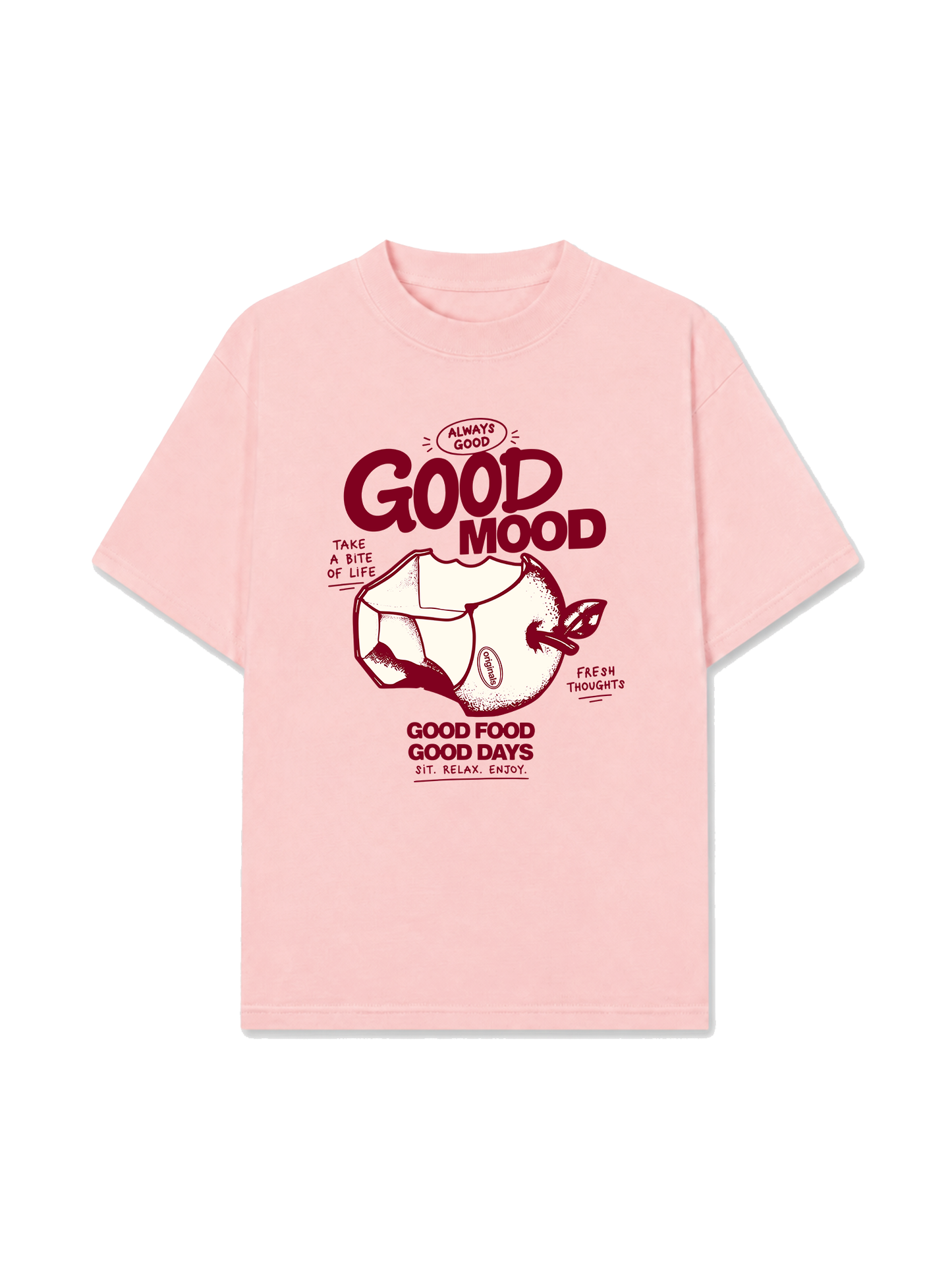 Áo Thun Relaxed Fit Good Mood
