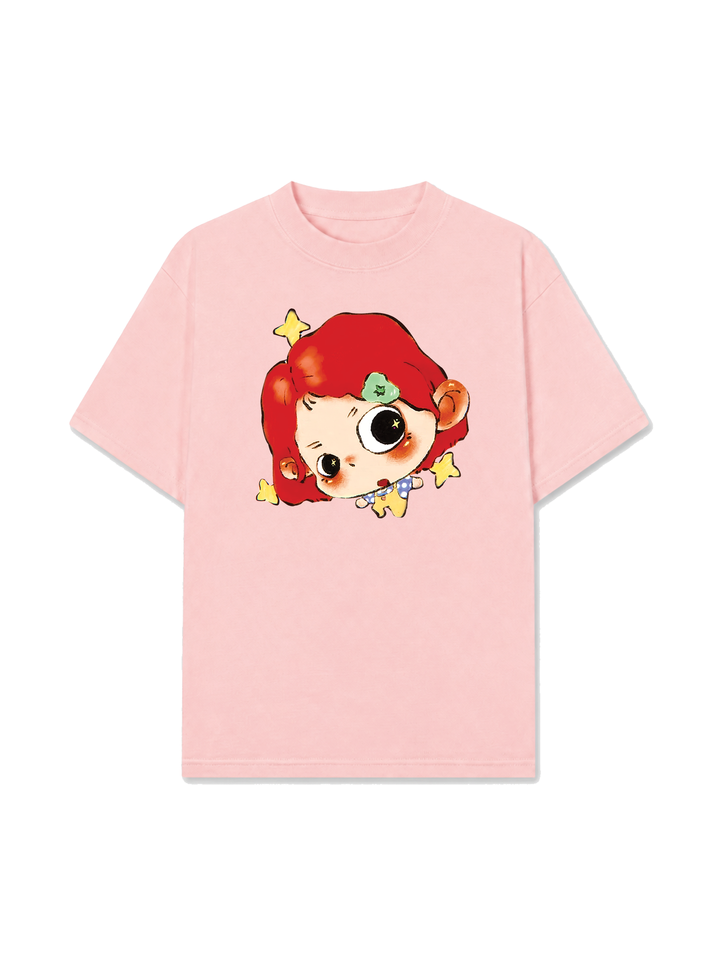 Áo Thun Relaxed Fit Red Hair Babae