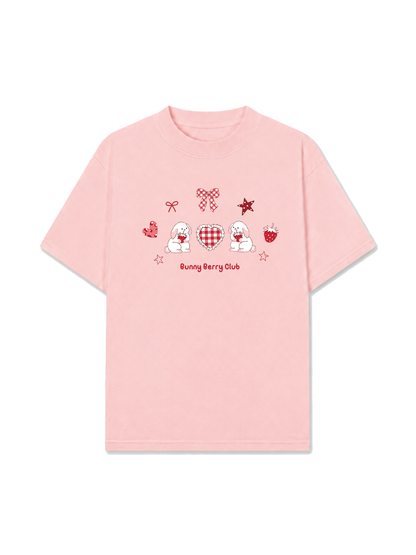 Áo Thun Relaxed Fit Bunny Berry Club