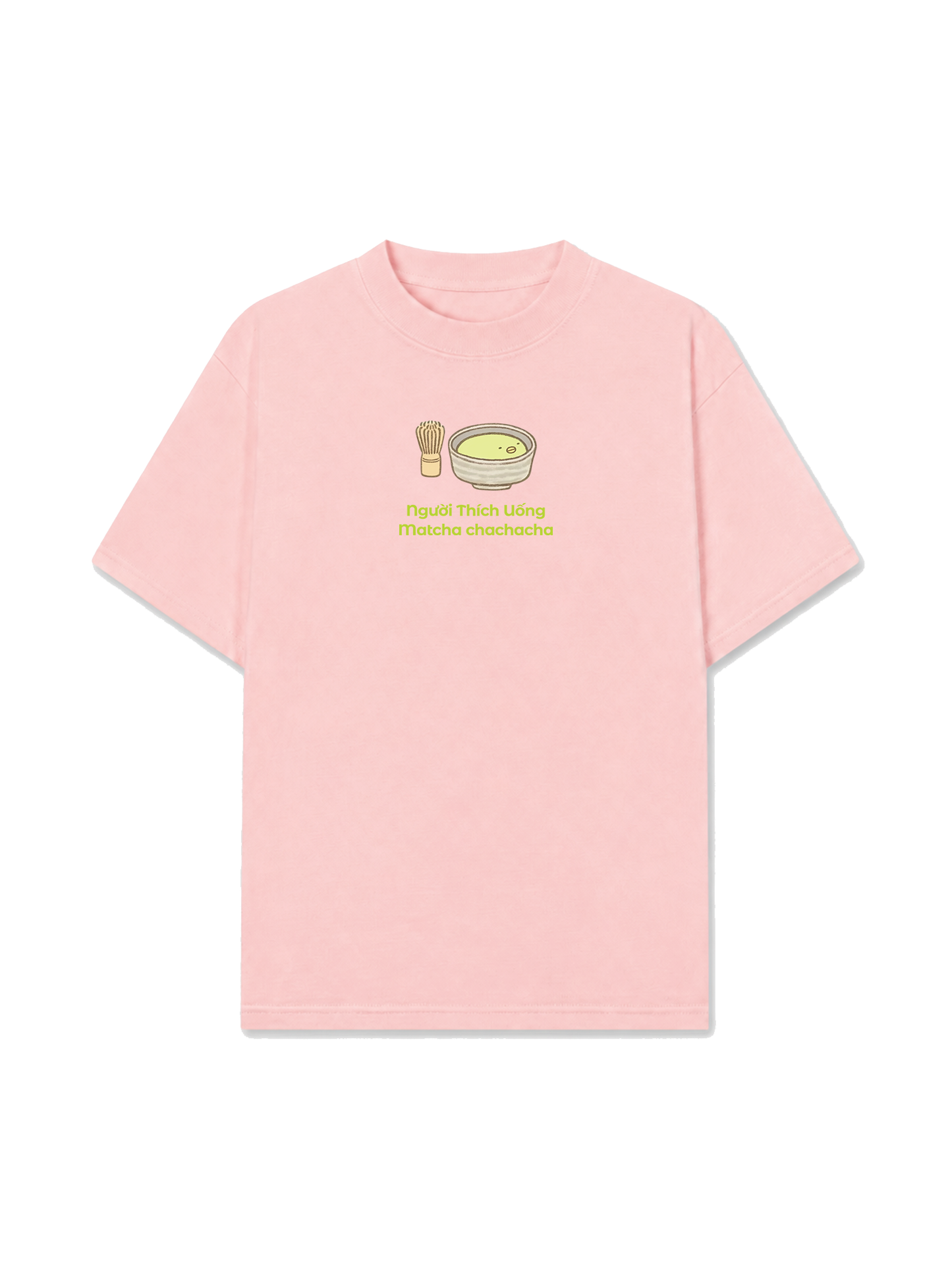 Áo Thun Relaxed Fit Người Thích Uống Matcha