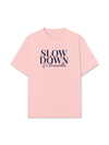 Áo Thun Relaxed Fit Slow Down & Breathe