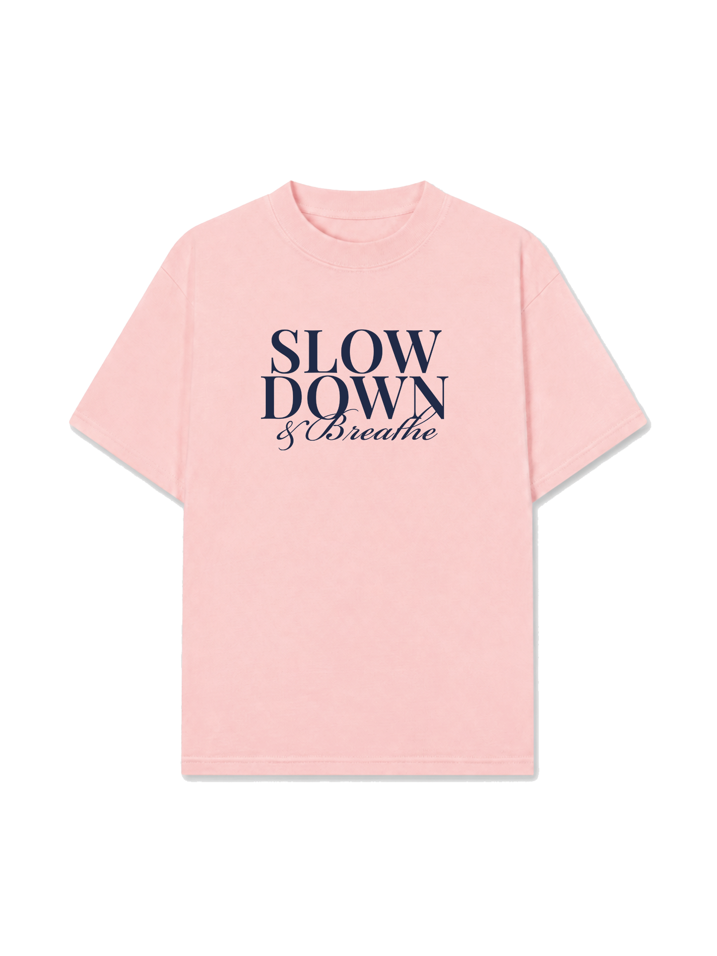 Áo Thun Relaxed Fit Slow Down & Breathe