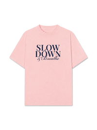 Áo Thun Relaxed Fit Slow Down & Breathe