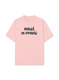 Áo Thun Relaxed Fit Rosé in Paris